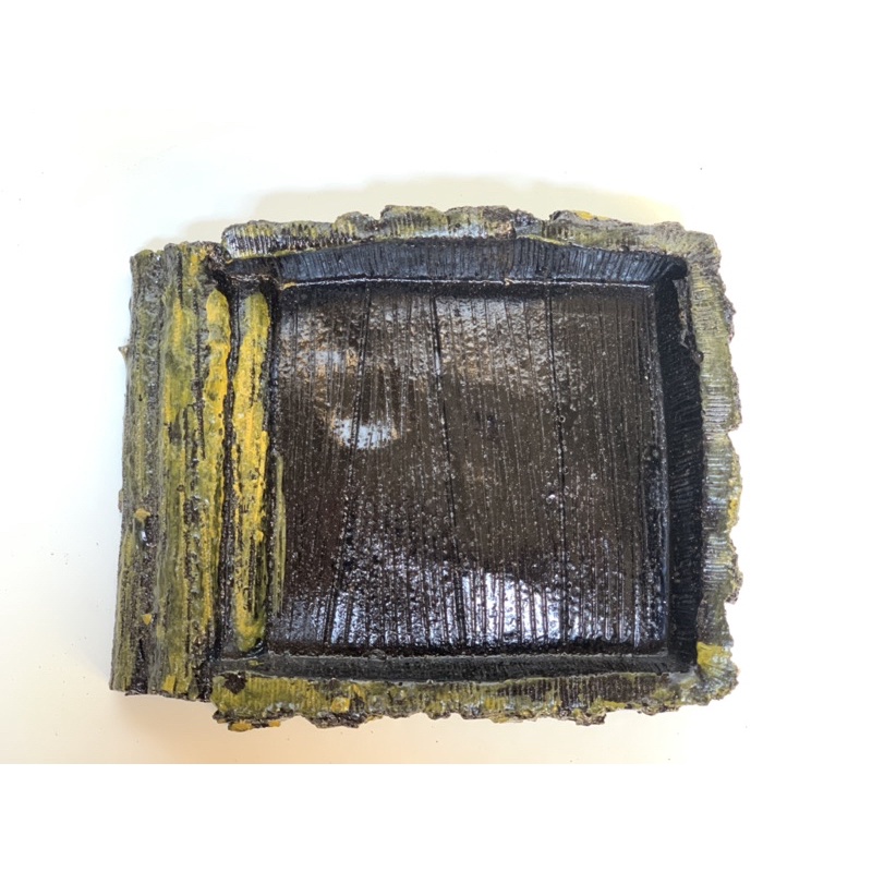 Máng Ăn,Máng Nước Cho bò Sát Chữ Nhật 14x12x3cm