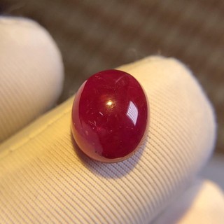 Mặt  Đá Ruby Tự Nhiên Yên Bái,Kích Thước 11x8x6mm, Trọng Lượng 7carat,  Mệnh Hỏa & Mộc,  May Mắn, Bình An, Cát Tường M39