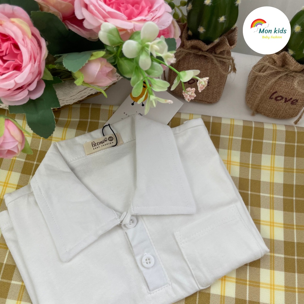 Thanh lý siêu rẻ, Áo polo bé trai chất cotton mềm mịn