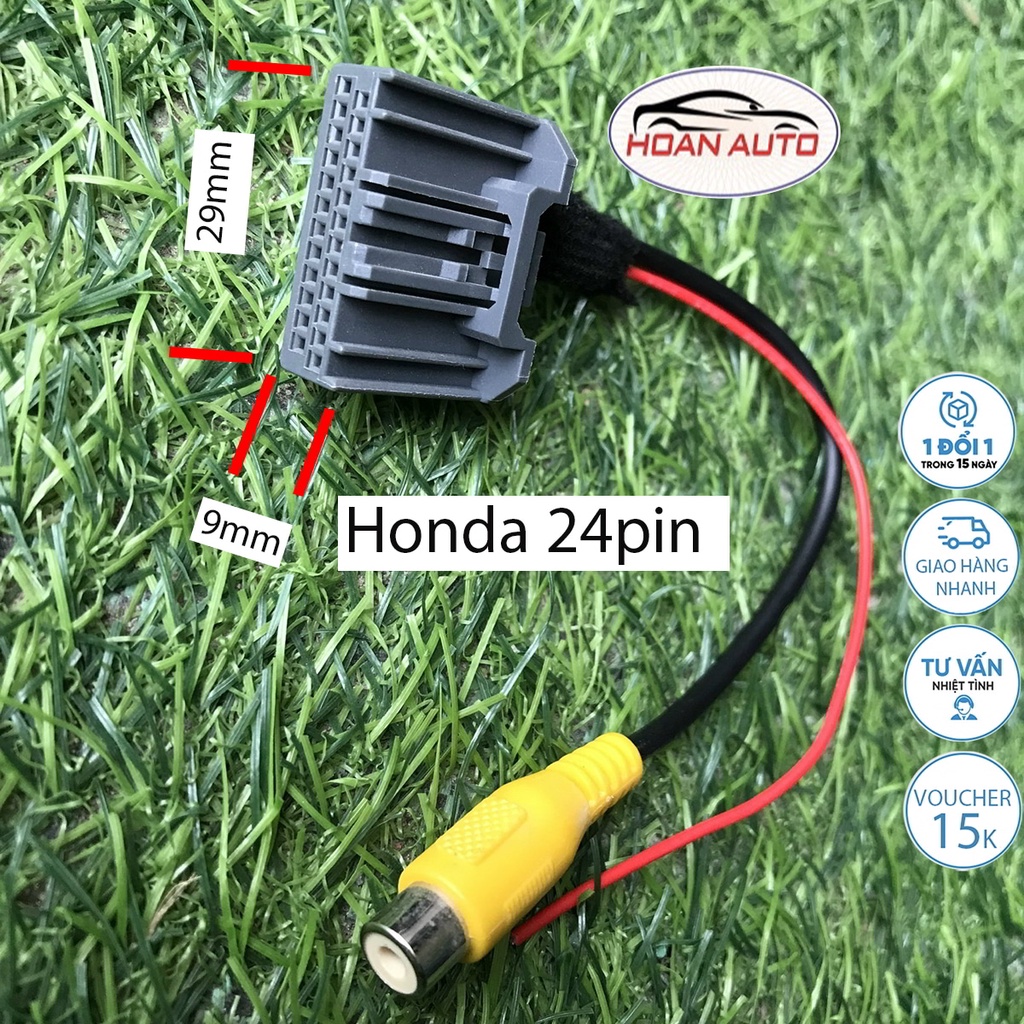 Rắc Camera lùi cho màn ô tô (Honda, Hyundai, KIA, Nissan, Mitsubishi)