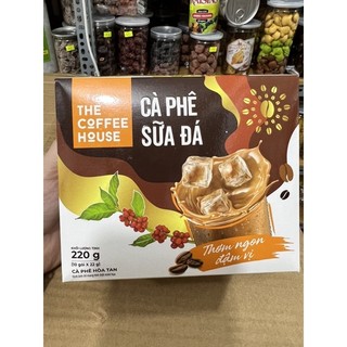 Hộp cà phê sữa đậm vị việt the coffee house hòa tan 3in1 - 288g