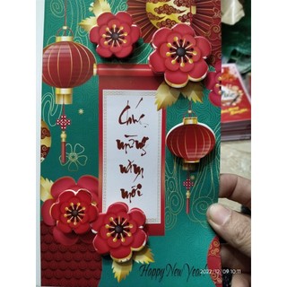 Set 10 Thiệp 3D Tết
