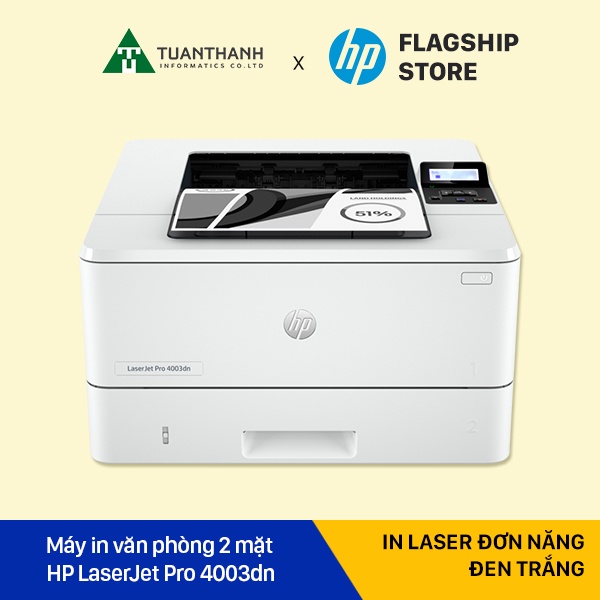 Máy in văn phòng 2 mặt HP LaserJet Pro 4003dn  - Chính hãng, bảo hành 12T