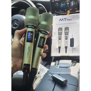 Sale giảm giá 50%: bộ micro không dây cao cấp mtmax q02