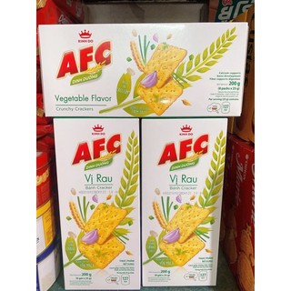 Bánh carcker afc hộp 200g
