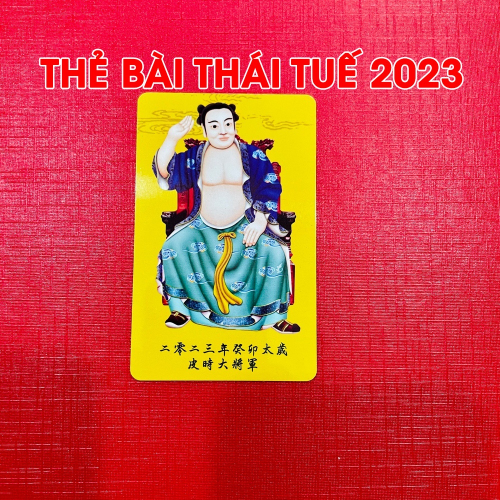 KIM BÀI THÁI TUẾ 2023 CHO 5 TUỔI TÝ - NGỌ - DẬU- MÃO- THÌN [THẺ NHỰA VÀNG]