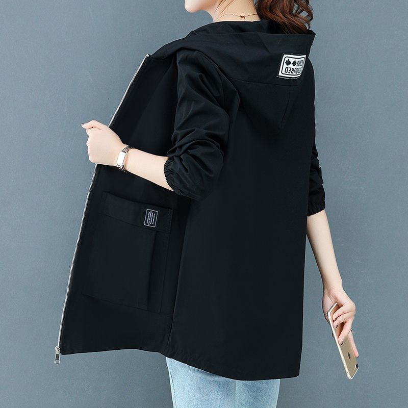Áo Khoác Gió Tay Dài Dáng Rộng Plus Size Thời Trang Xuân Thu Hàn Quốc 2020 Cho Nữ