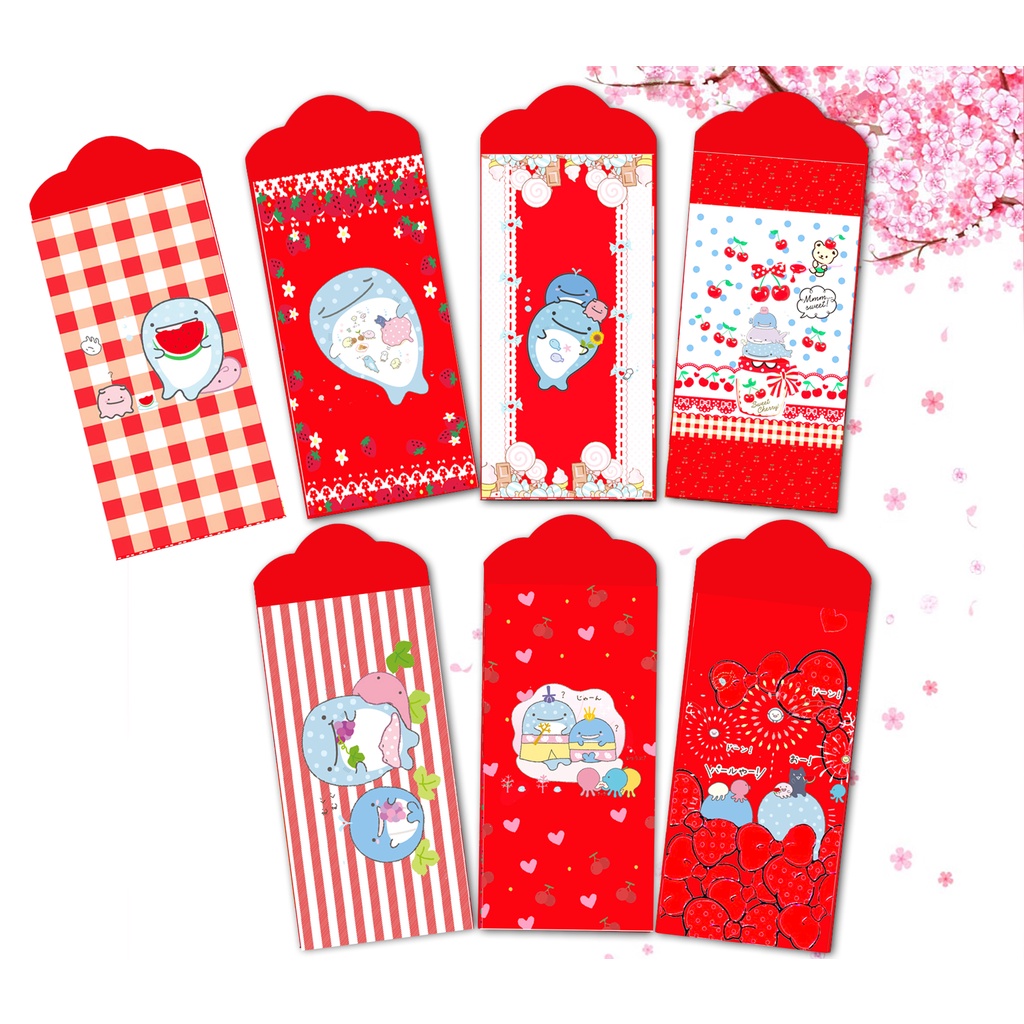 Phong bì jinbeisan Bao lì xì Tết BLX34 8x16cm dễ thương cute hoạt hình