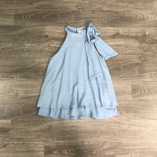 Áo H@BBS yếm tơ cổ cột nơ 2M