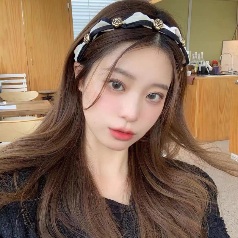 Băng Đô Hoa Trà Thời Trang Pháp Cho Nữ