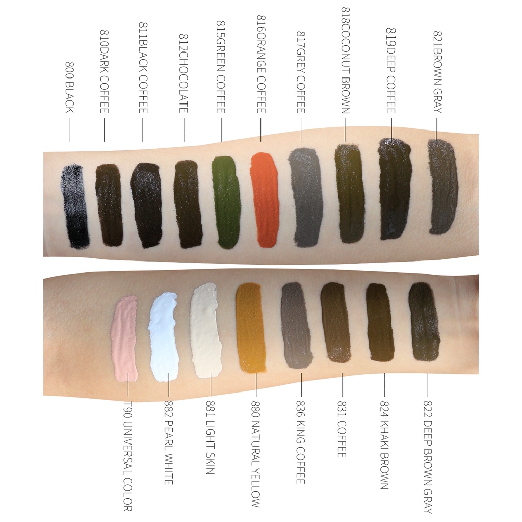 Mực Xăm Lông Mày/Môi Bán Vĩnh Viễn 3ml Thương Hiệu Aimoosi