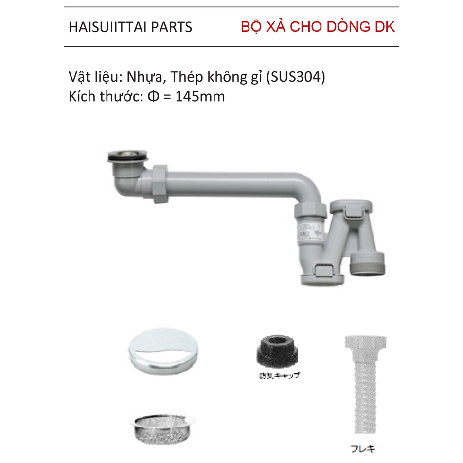 Chậu rửa chén bát Nhật Bản Shigeru FCM–DK FS