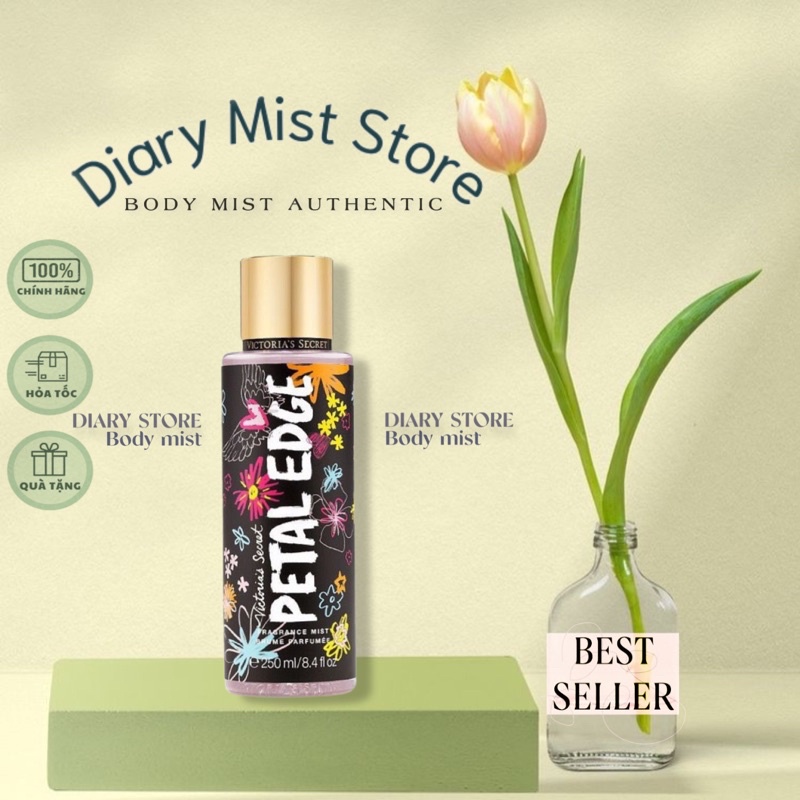 ?????????.????? Xịt Thơm Body Mist Victoria's Secret - Petal Edge