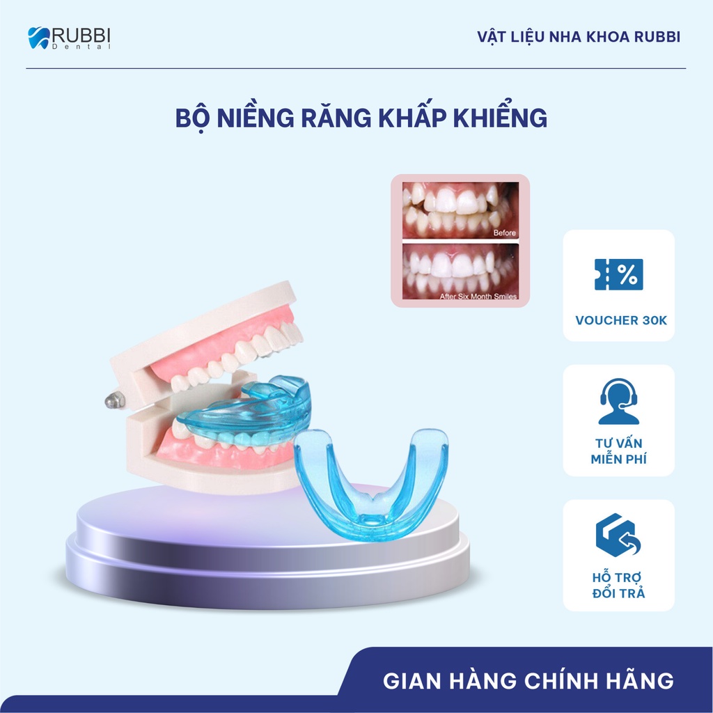 Niềng răng khấp khểnh tại nhà hiệu quả cao - Bộ chỉnh nha dành cho người lớn và trẻ em