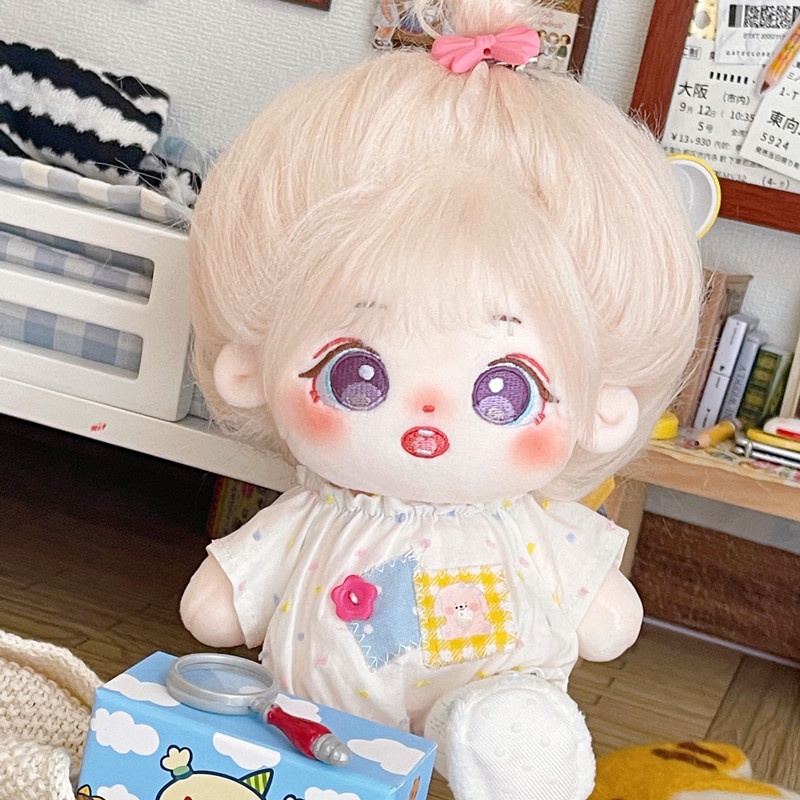 Búp bê không thuộc tính tóc tơ Neon 20cm