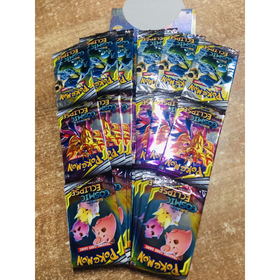 BỘ 8 THẺ BÀI POKEMON - COMBO THẺ BÀI DẠ QUANG SIÊU NGẦU GIÁ ƯU ĐÃI