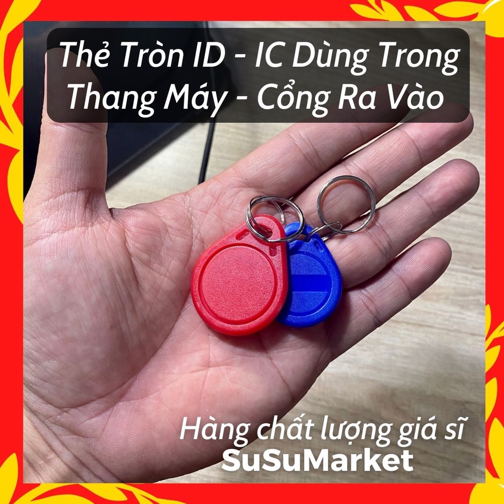 Thẻ từ ID 125 KHz và IC 13.56 Mhz