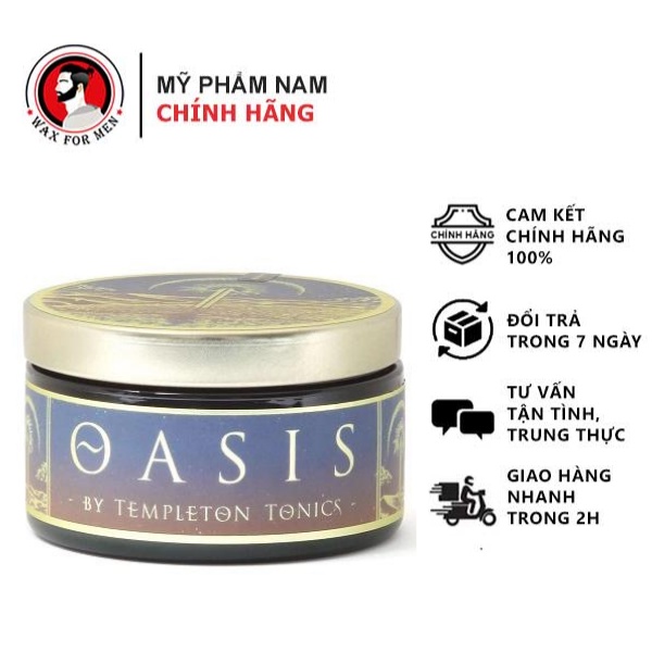 Sáp vuốt tóc nam Oasis clay pomade chính hãng - Wax for men