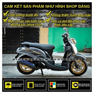 Tem rời dán xe mio fino classico mẫu ps thái - khả anh
