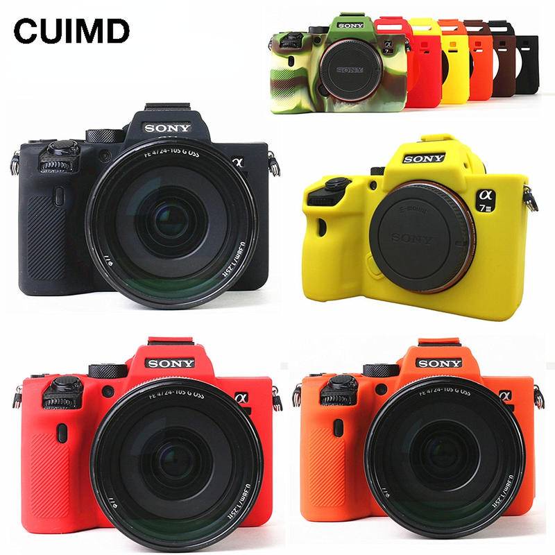 Dành Cho Sony A7c A9 A7 A7R A7S Mark II III IV A7II A7SII A7RIII A7III A7RIII A7RIV A9II Ốp Lưng Sil
