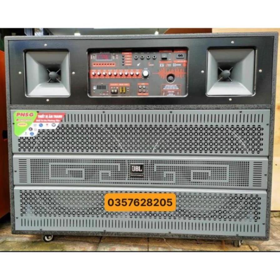 LOA KARAOKE KÉO 4 TẤC ĐÔI COIL 75 ĐẦY ĐỦ PHỤ KIỆN MICRO KIM LOẠI