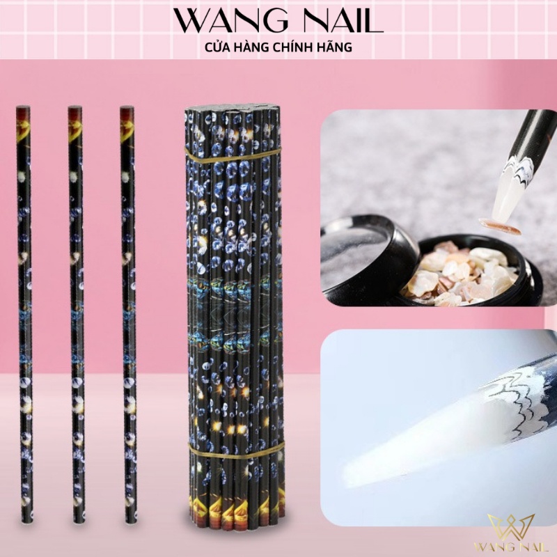 Cây chấm đá nail sáp nến tiện lợi
