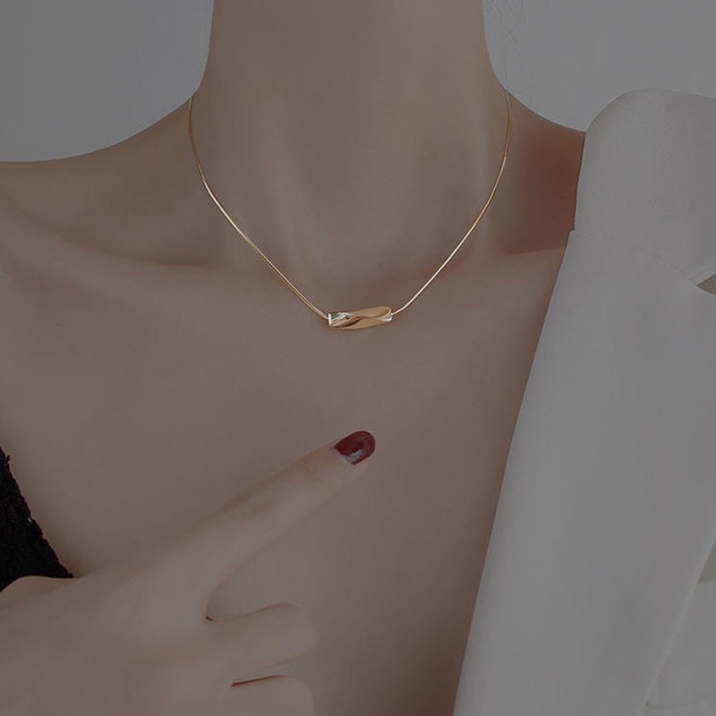 One Vòng cổ Thiết Kế Đơn Giản Thanh Lịch Cho Nữ