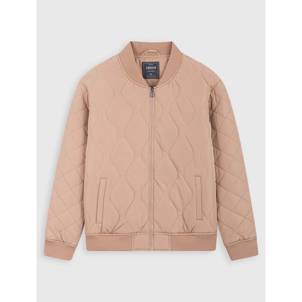 Áo khoác chần bông nam Canifa