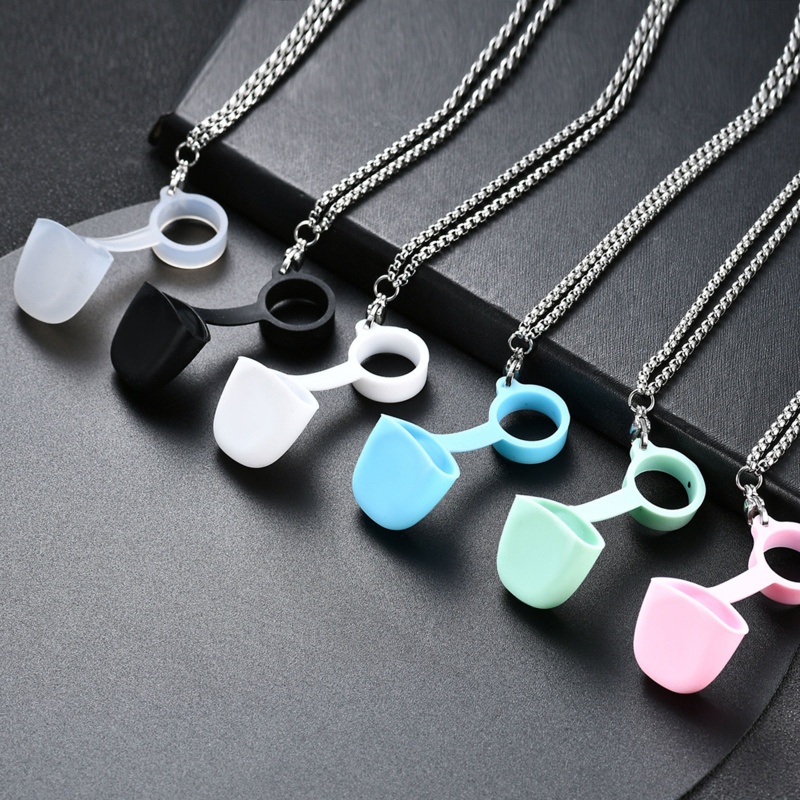 Vòng cổ Kim Loại Chống Thất Lạc 80Cm Thông Dụng Bằng Thép Không Gỉ