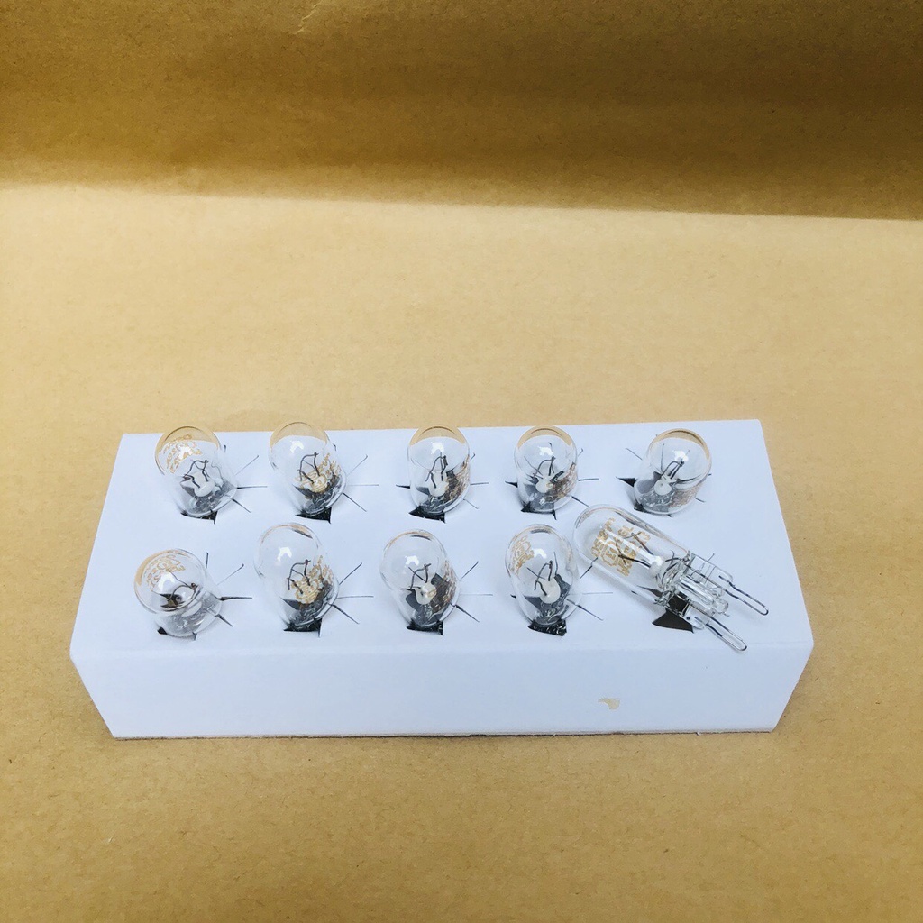 Bóng Đèn Chân Ghim Nhỏ 1 Tim OSRAM Original T10 W5W 12V 5W