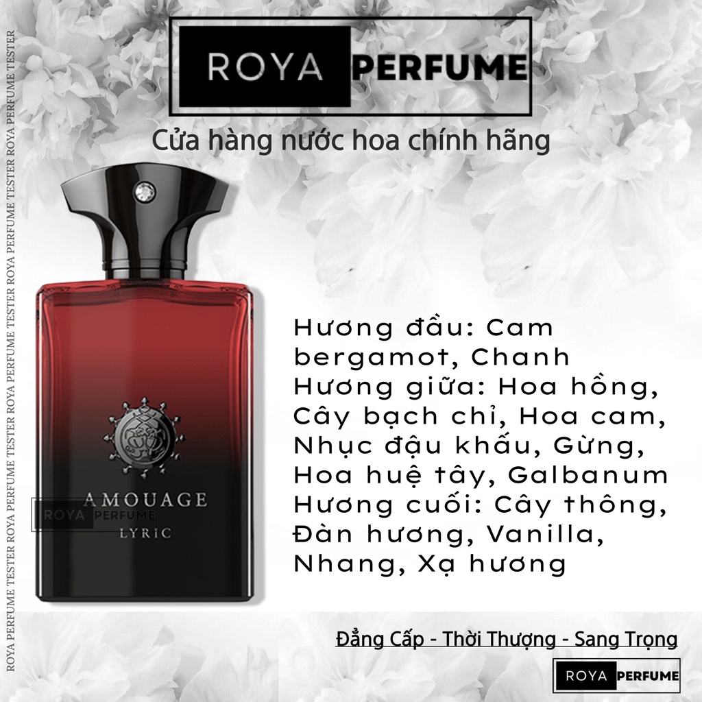 -𝑹𝑶𝑱𝑨- Nước Hoa Amouage Lyric Man -𝑹𝑶𝑱𝑨-