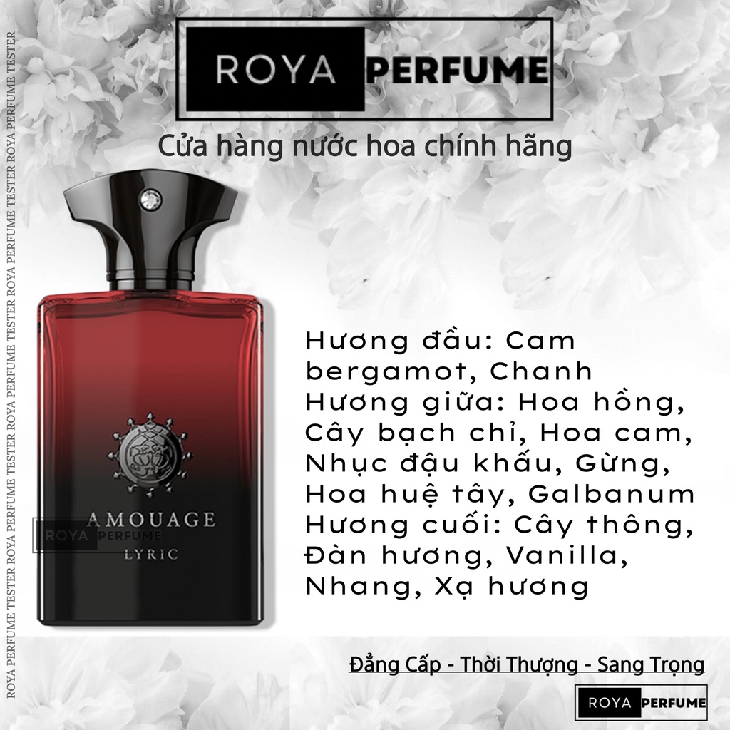 ROJA- Nước Hoa Amouage Lyric Man -ROJA-