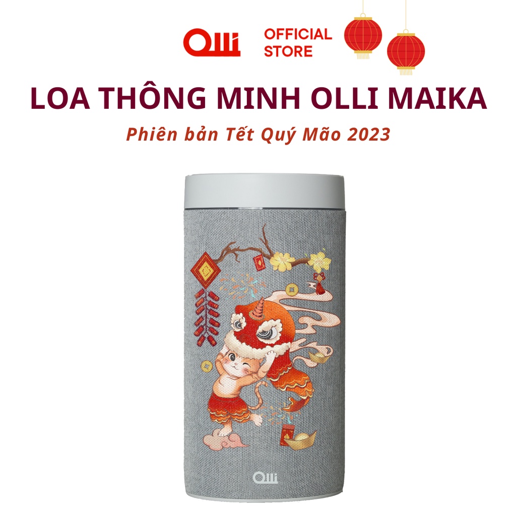 Loa thông minh OLLI Maika | Phiên bản Mèo Thần Tài