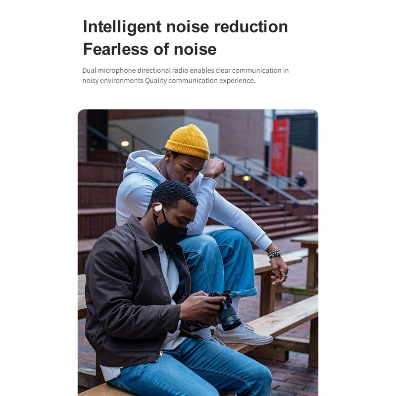 Tai Nghe Nhét Tai YJ77 OWS BT5 2 Không Dây Truyền Âm Qua Xương