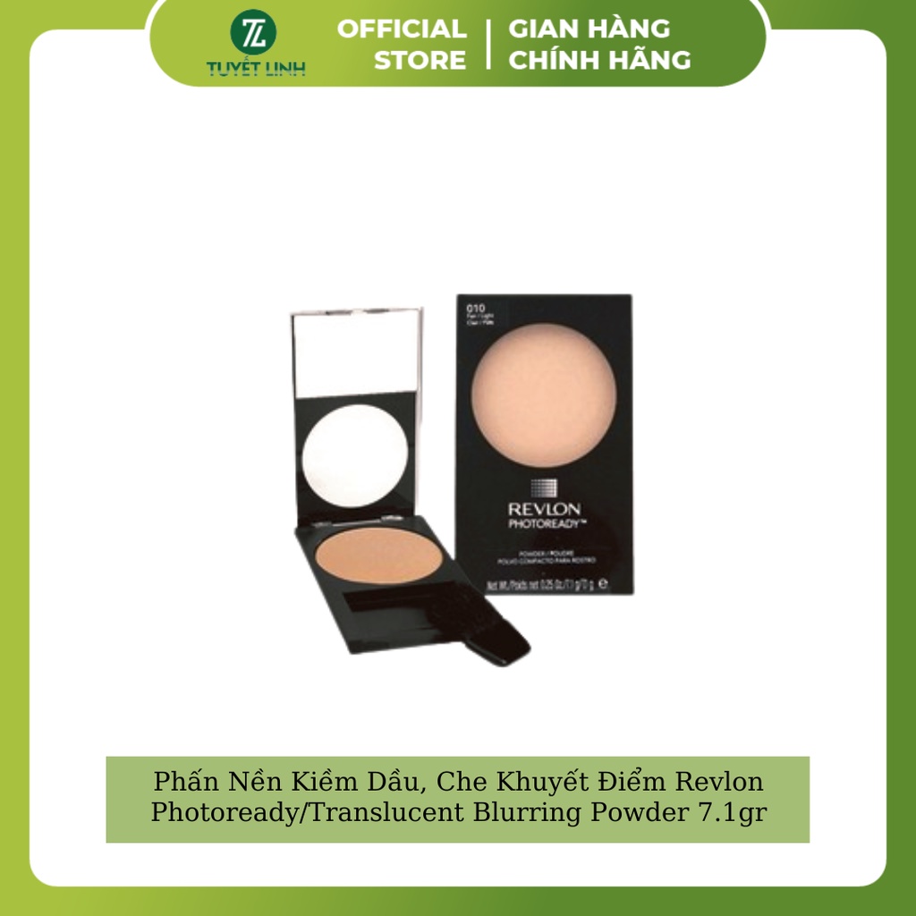 Phấn Nền Kiềm Dầu, Che Khuyết Điểm Revlon Photoready/Translucent Blurring Powder 7.1gr-USA 100%