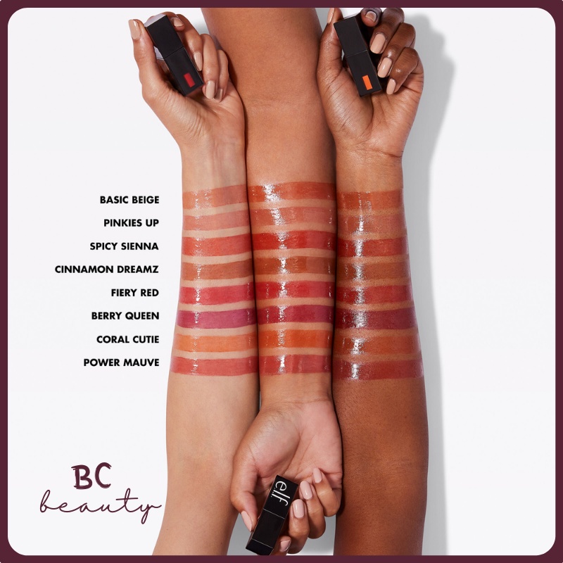Son Bóng Có Màu e.l.f Glossy Lip Stain | Không Lem, Độ Bóng Tự Nhiên, Dưỡng Ẩm, Không Gây Khô Môi