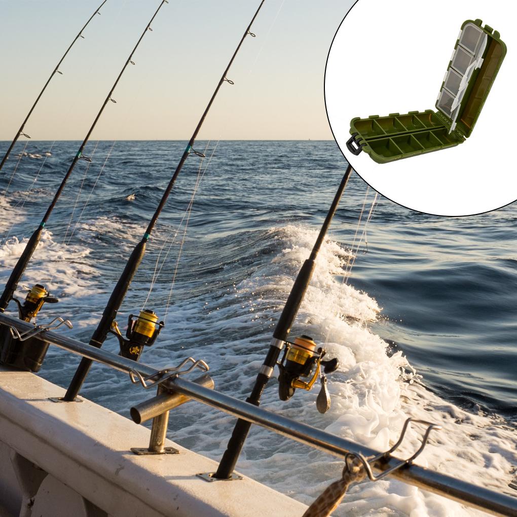 Hộp Đựng Mồi Câu Cá Mini Nhiều Ngăn Siêu Nhẹ Chống Thấm Nước