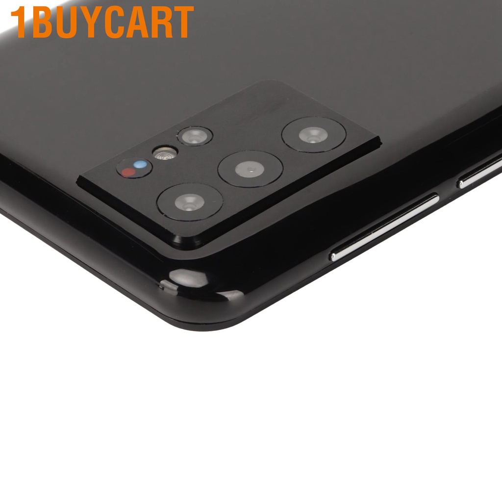 1buycart S21 Ultra Cell Phones 5.0 Inch for Android 11.0 2.4G 5G Dual Screen WiFi 2GB 16GB Front 5MP Rear 8MP 100‑240V Black