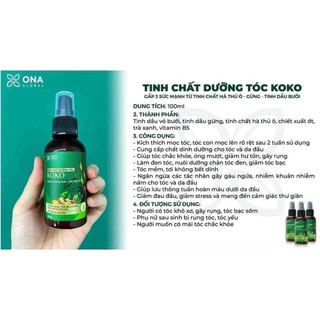 🍀[CHÍNH HÃNG]🍀 Tinh chất dưỡng tóc KOKO 100ml