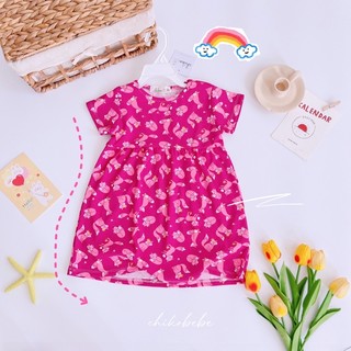 ( 9-15kg) Váy cộc tay bé gái