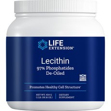 Life Extension Lecithin, 454g, 1ea