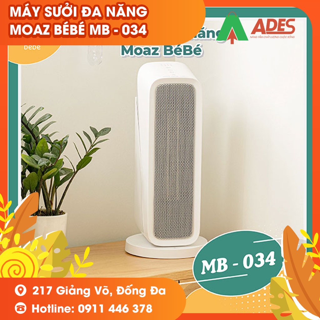Máy Sưởi Đa Năng Moaz BEBE MB – 034  - HOT NEW 2022