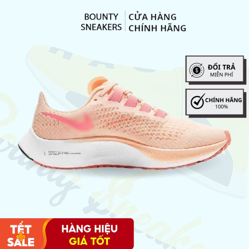 Giày Thể Thao Nữ Nike Air Zoom Pegasus 37 "crimson Tint" Bq9647-800 - Hàng Chính Hãng - Bounty Sneakers