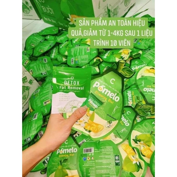 Kẹo Bưởi Chính Hãng Tặng Kèm Detox