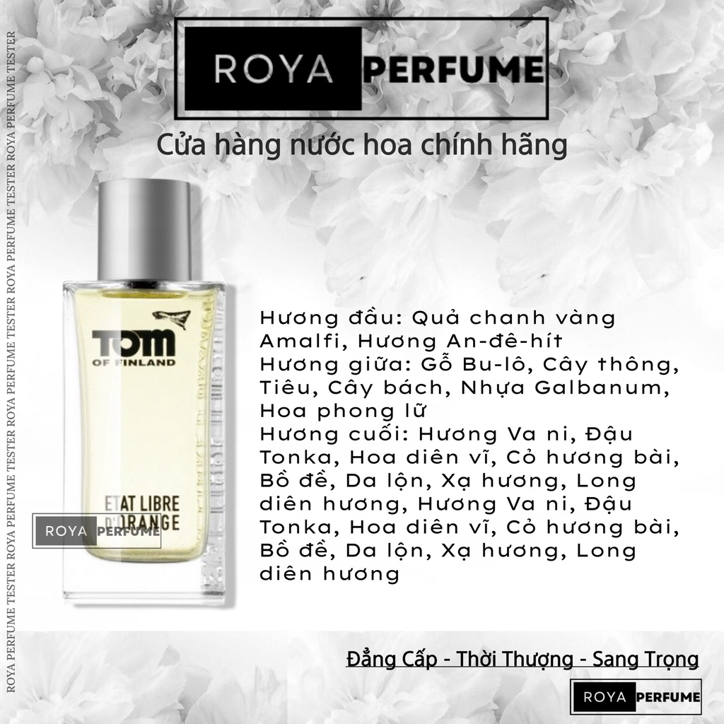 -𝑹𝑶𝑱𝑨- Nước hoa Eldo Tom of Finland -𝑹𝑶𝑱𝑨-