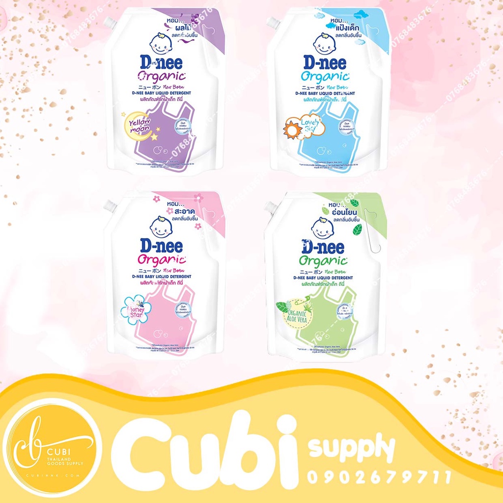 Túi Nước Giặt Dnee Vòi Thái Lan 1400ML