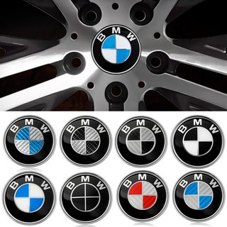 Bộ 4 miếng dán trang trí vành bánh xe hơi bmw e46 e90 e60 e39 f30 e36 f10 f20 68mm