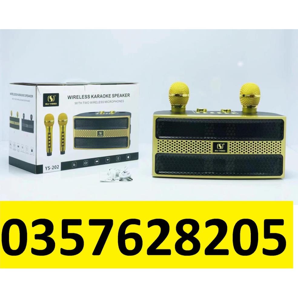 Loa Karaoke Bluetooth YS-202 Loa Công Suất Lớn Bass Cực Chuẩn, Hút Âm Tốt Thiết Kế Cực Đẹp Độ Bền Cao. Bảo Hành 12 Tháng