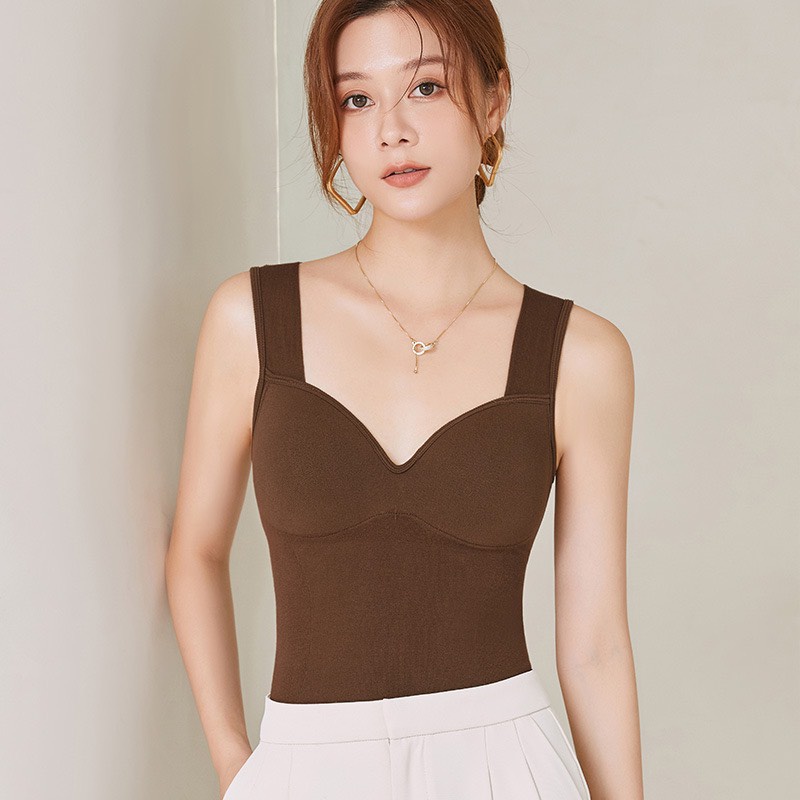 Áo Bra Nữ Dáng Dài Kèm Đệm Mút Nâng Ngực Màu Pastel Siêu Sexy 033