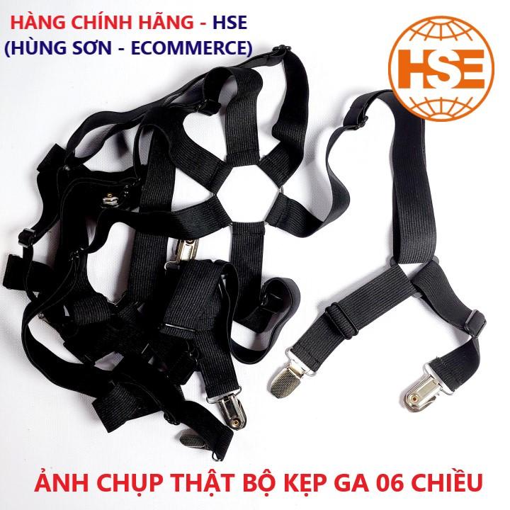 (Bộ kẹp 6 chiều 12 đầu kẹp) Kẹp ga giường 6 chiều Hùng Sơn giúp cố định drap da giường chắc chắn - HSE